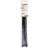 HDX 14 in. UV Resist Zip Ties, Black (20-Pack)
