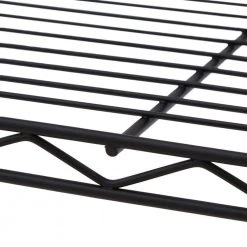 HDX 3-Tier Steel Wire Shelving Unit in Black (24 in. W x 30 in. H x 14 in. D) 12 HDX 3-Tier Steel Wire Shelving Unit in Black (24 in. W x 30 in. H x 14 in. D) -EquipEase Shop black hdx freestanding shelving units eh wsthdus 006b 4f 1000