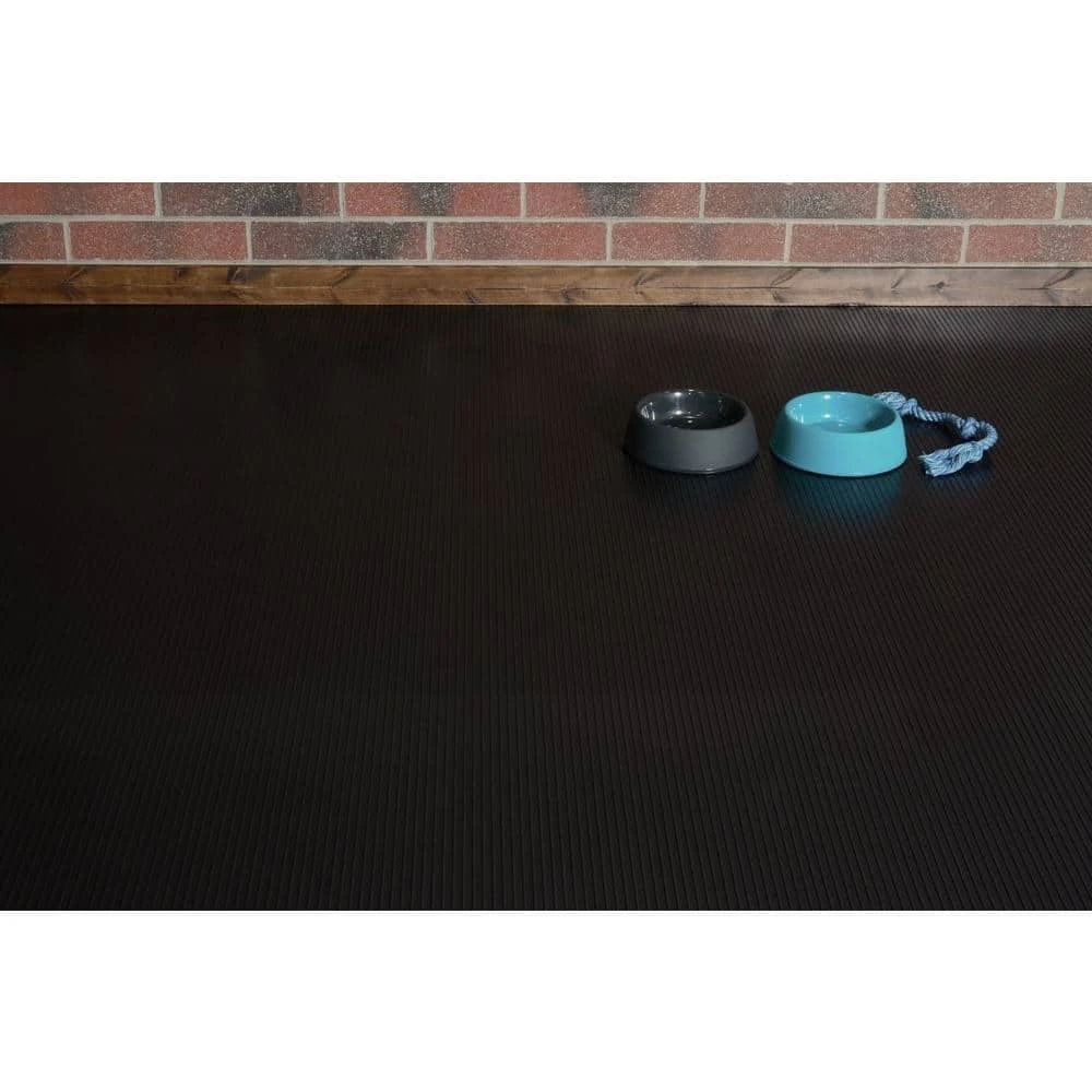 HDX Channel 7.5 ft. x 17 ft. Black Universal Flooring 7 HDX Channel 7.5 ft. x 17 ft. Black Universal Flooring - Image 7
