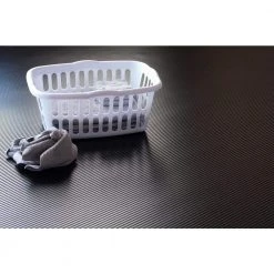 HDX Channel 7.5 ft. x 17 ft. Black Universal Flooring 9 HDX Channel 7.5 ft. x 17 ft. Black Universal Flooring -EquipEase Shop black hdx garage flooring rolls hx55rb717mbrhd 4f 1000