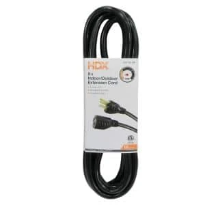 HDX 8 ft. 16/3 Black Workshop Extension Cord 1 HDX 8 ft. 16/3 Black Workshop Extension Cord