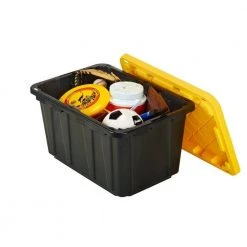 EquipEase Shop -EquipEase Shop black yellow hdx storage bins hdx27gonline 5 e1 1000