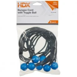 HDX 12 in. Canopy Tarp Bungee (8 pack) -EquipEase Shop blacks hdx bungee cords 56310m fa 1000