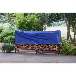 HDX 30 ft. x 50 ft. Blue Medium Duty Tarp -EquipEase Shop blue hdx tarps ksgp3050 44 1000