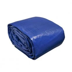 HDX 30 ft. x 50 ft. Blue Medium Duty Tarp -EquipEase Shop blue hdx tarps ksgp3050 76 1000