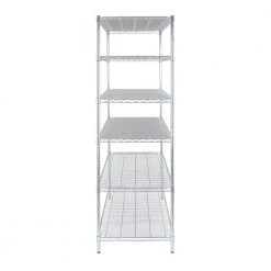 HDX 6-Tier Commercial Grade Heavy Duty Steel Wire Shelving Unit in Chrome (48 in. W x 72 in. H x 24 in. D) 6 HDX 6-Tier Commercial Grade Heavy Duty Steel Wire Shelving Unit in Chrome (48 in. W x 72 in. H x 24 in. D) -EquipEase Shop chrome hdx freestanding shelving units eh wsthdus 501 c3 1000
