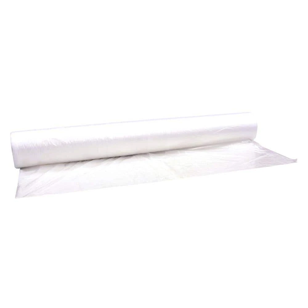 HDX 12 ft. x 400 ft. Clear 0.7 mil. Plastic Sheeting 2 HDX 12 ft. x 400 ft. Clear 0.7 mil. Plastic Sheeting - Image 2