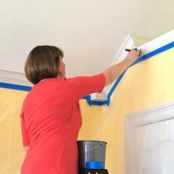 HDX 12 ft. W x 400 ft. L 0.31 mil High Density Painters Plastic Sheeting 8 HDX 12 ft. W x 400 ft. L 0.31 mil High Density Painters Plastic Sheeting -EquipEase Shop clear hdx plastic sheeting hshd12 400 1f 1000