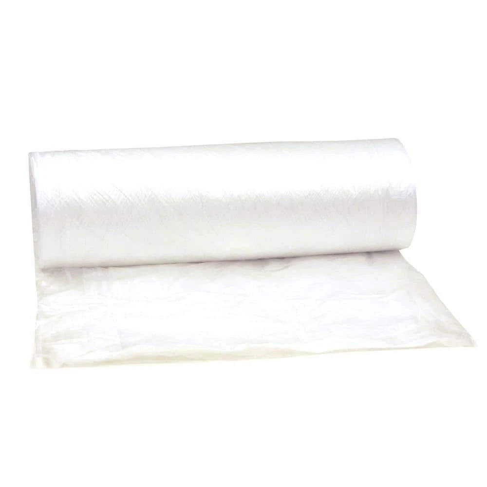 HDX 12 ft. W x 400 ft. L 0.31 mil High Density Painters Plastic Sheeting 2 HDX 12 ft. W x 400 ft. L 0.31 mil High Density Painters Plastic Sheeting - Image 2