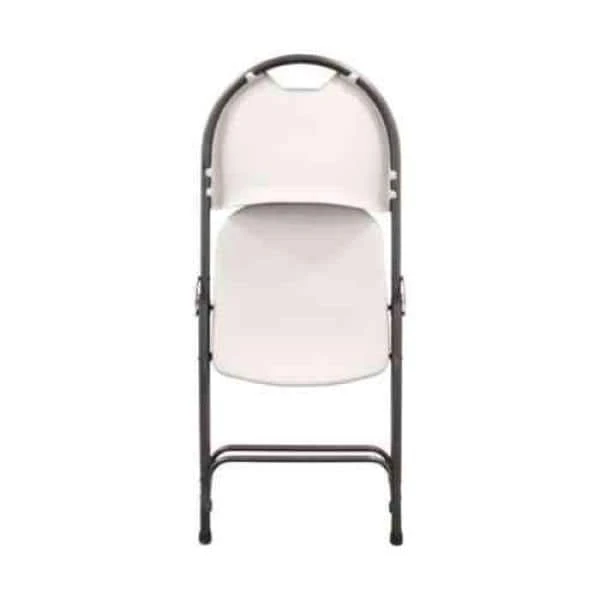 HDX Plastic Seat Folding Chair in Earth Tan 2 HDX Plastic Seat Folding Chair in Earth Tan - Image 2