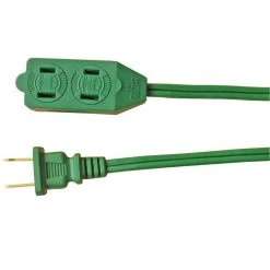 HDX 12 ft. 16/2 Green Cube Tap Extension Cord -EquipEase Shop grass green hdx general purpose cords kab 1 kab 10f c3 1000