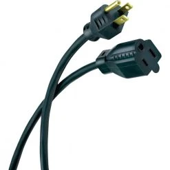 HDX 15 ft. 16/3 Indoor/Outdoor Landscape Extension Cord, Green