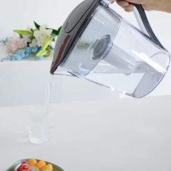 HDX 10-Cup Large Water Filter Pitcher, BPA Free 21 HDX 10-Cup Large Water Filter Pitcher, BPA Free -EquipEase Shop grey hdx water filter pitchers hs530 4f 1000