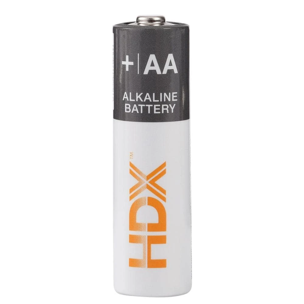 HDX Alkaline AA Battery (20-Pack) 2 HDX Alkaline AA Battery (20-Pack) - Image 2