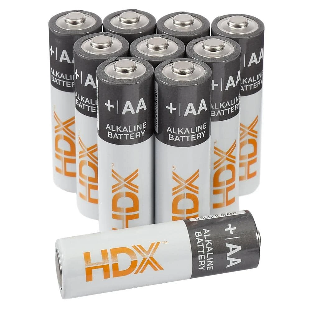 HDX Alkaline AA Battery (48-Pack) 1 HDX Alkaline AA Battery (48-Pack)