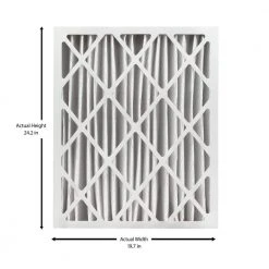 HDX 20 in. x 25 in. x 6 in. AprilAire/Space-Guard Replacement Pleated Air Filter (With Frame) FPR 7 -EquipEase Shop hdx air filters hdx a201box11 2 1f 1000