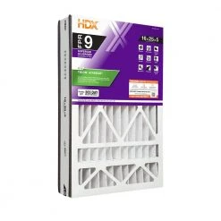 HDX 16 in. x 25 in. x 5 in. Trion AirBear Replacement Pleated Air Filter FPR 9 -EquipEase Shop hdx air filters hdx ab1625 13 3 4f 1000