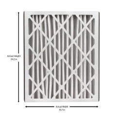 HDX 20 in. x 25 in. x 5 in. Trion AirBear Replacement Pleated Air Filter FPR 7 -EquipEase Shop hdx air filters hdx ab2025 11 3 1f 1000