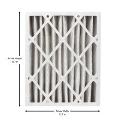 HDX 16 in. x 20 in. x 4 in. Honeywell Replacement Pleated Air Filter FPR 7 -EquipEase Shop hdx air filters hdx hw1620 11 3 1f 1000