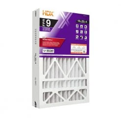 HDX 16 in. x 25 in. x 4 in. Honeywell Replacement Pleated Air Filter FPR 9 8 HDX 16 in. x 25 in. x 4 in. Honeywell Replacement Pleated Air Filter FPR 9 -EquipEase Shop hdx air filters hdx hw1625 13 3 4f 1000