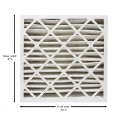 HDX 20 in. x 20 in. x 4 in. Honeywell Replacement Pleated Air Filter FPR 9 -EquipEase Shop hdx air filters hdx hw2020 13 3 1f 1000
