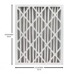 HDX 20 in. x 25 in. x 4 in. Honeywell Replacement Pleated Air Filter FPR 7 9 HDX 20 in. x 25 in. x 4 in. Honeywell Replacement Pleated Air Filter FPR 7 -EquipEase Shop hdx air filters hdx hw2025 11 3 1f 1000