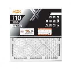 HDX 20 in. x 20 in. x 1 in. Premium Pleated Air Filter FPR 10