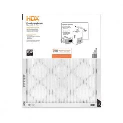 HDX 20 in. x 25 in. x 1 in. Premium Pleated Air Filter FPR 10 -EquipEase Shop hdx air filters hdx1p10 012025 40 1000