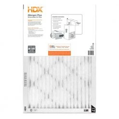 HDX 16 in. x 24 in. x 1 in. Allergen Plus Pleated Air Filter FPR 7 -EquipEase Shop hdx air filters hdx1p7 011624 40 1000