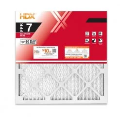 HDX 20 in. x 20 in. x 1 in. Allergen Plus Pleated Air Filter FPR 7