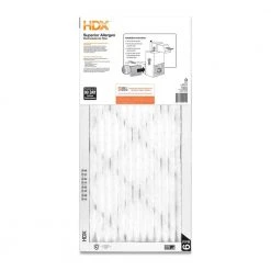 HDX 14 in. x 24 in. x 1 in. Superior Pleated Air Filter FPR 9 -EquipEase Shop hdx air filters hdx1p9 011424 40 1000