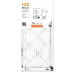 HDX 12 in. x 20 in. x 1 in. Allergen Plus Pleated Air Filter FPR 7 (2-Pack) -EquipEase Shop hdx air filters hdx2p7 011220 40 1000