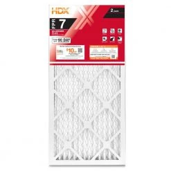 HDX 12 in. x 24 in. x 1 in. Allergen Plus Pleated Air Filter FPR 7 (2-Pack)