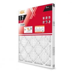 HDX 18 in. x 20 in. x 1 in. Allergen Plus Pleated Air Filter FPR 7 (2-Pack) 15 HDX 18 in. x 20 in. x 1 in. Allergen Plus Pleated Air Filter FPR 7 (2-Pack) -EquipEase Shop hdx air filters hdx2p7 011820 66 1000
