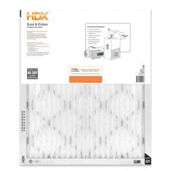 HDX 14 in. x 18 in. x 1 in. Standard Pleated Air Filter FPR 5 (3-Pack) 12 HDX 14 in. x 18 in. x 1 in. Standard Pleated Air Filter FPR 5 (3-Pack) -EquipEase Shop hdx air filters hdx3p5 011418 40 1000