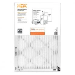 HDX 15 in. x 20 in. x 1 in. Standard Pleated Air Filter FPR 5 (3-Pack) -EquipEase Shop hdx air filters hdx3p5 011520 40 1000