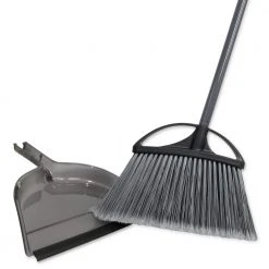 HDX 13 in. Extra-Wide Angle Broom with Dustpan (2-Pack) -EquipEase Shop hdx angle brooms 2154 combo1 c3 1000