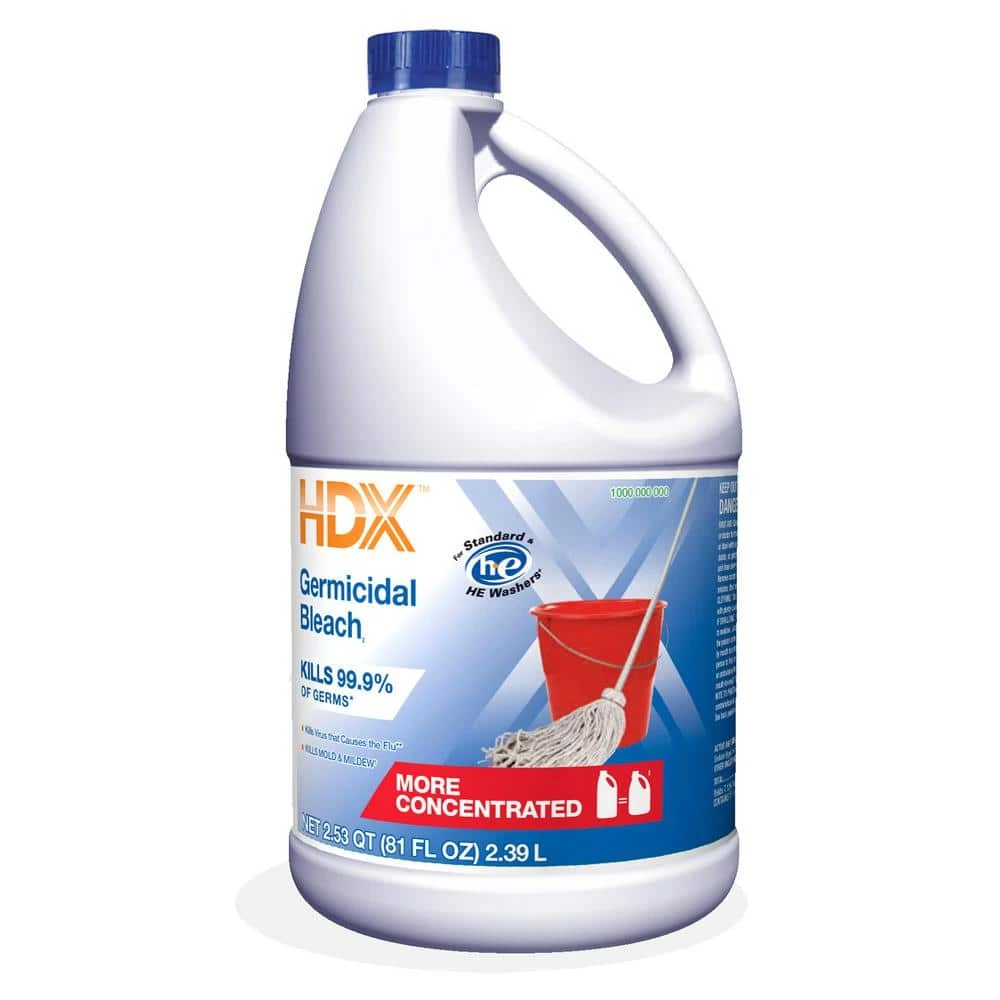 HDX 81 oz. Germicidal Bleach 1 HDX 81 oz. Germicidal Bleach