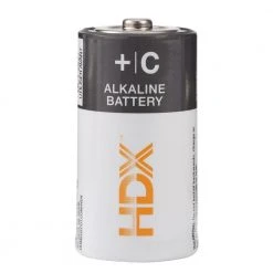 HDX Alkaline C Battery (12-Pack) -EquipEase Shop hdx c batteries 7121 12s e1 1000