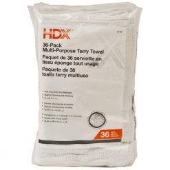 HDX 14 in. x 17 in. Multi-Purpose Terry Cloth (36-Pack)