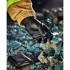 HDX Pop-N-Go Disposable Nitrile Gloves (40-Count) -EquipEase Shop hdx disposable gloves 104813700 4f 1000