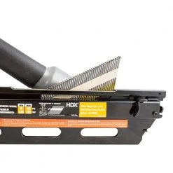 HDX 34° Corded Pneumatic Clipped Head Framing Nailer -EquipEase Shop hdx framing nailers hdxfr3490 40 1000