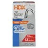 HDX 13 Gallon White Fresh Scent Drawstring Trash Bags (50-Count)