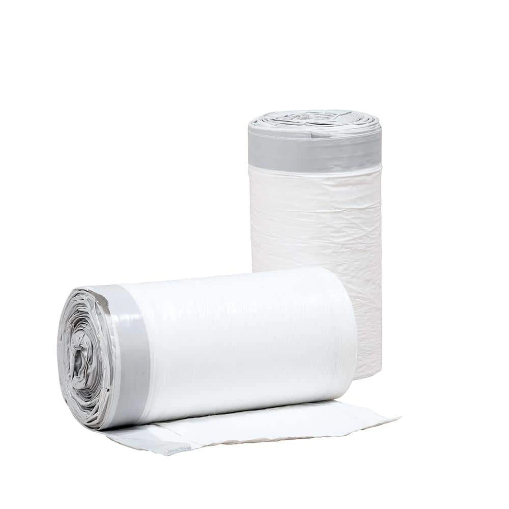 HDX 13 Gal. White Drawstring Kitchen Trash Bags (110-Count) 1 HDX 13 Gal. White Drawstring Kitchen Trash Bags (110-Count)