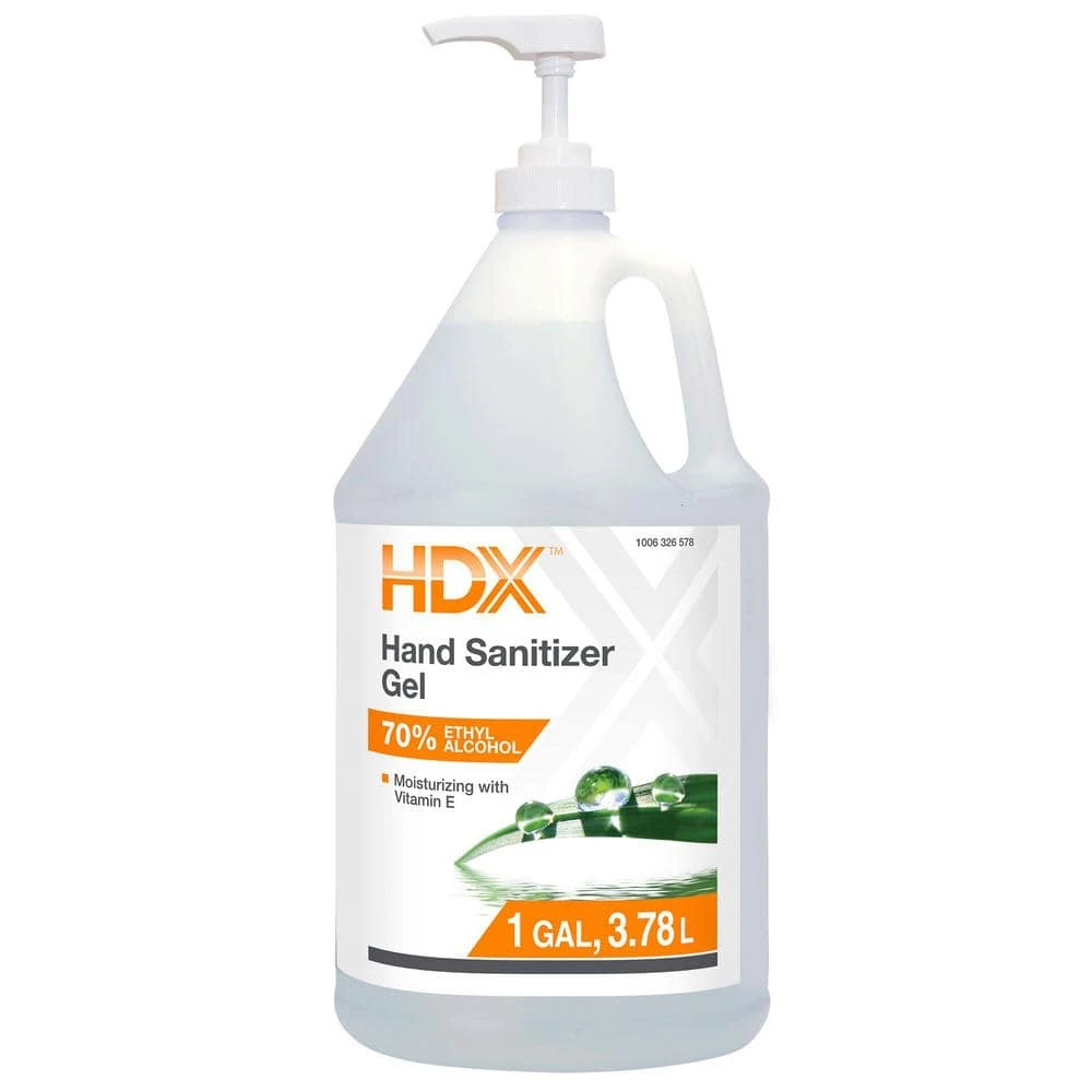HDX 128 oz. Hand Sanitizer Gel 1 HDX 128 oz. Hand Sanitizer Gel