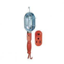 HDX 75-Watt Incandescent Trouble Work Light with 25 ft. Cord -EquipEase Shop hdx handheld work lights fh 21 66 1000