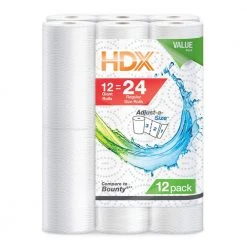 HDX Paper Towels (24-Roll) 11 HDX Paper Towels (24-Roll) -EquipEase Shop hdx paper towels 22015 66 1000