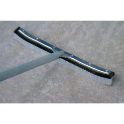 HDX 18 in. Swimming Pool & Spa Brush with Deluxe Nylon Bristles and Aluminum Back -EquipEase Shop hdx pool brushes 60272 fa 1000