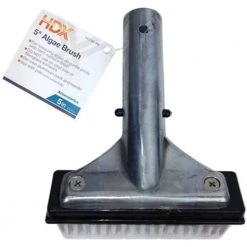 HDX 5 in. Stainless Steel Bristle Swimming Pool Brush for Algae Removal -EquipEase Shop hdx pool brushes 60278 1f 1000