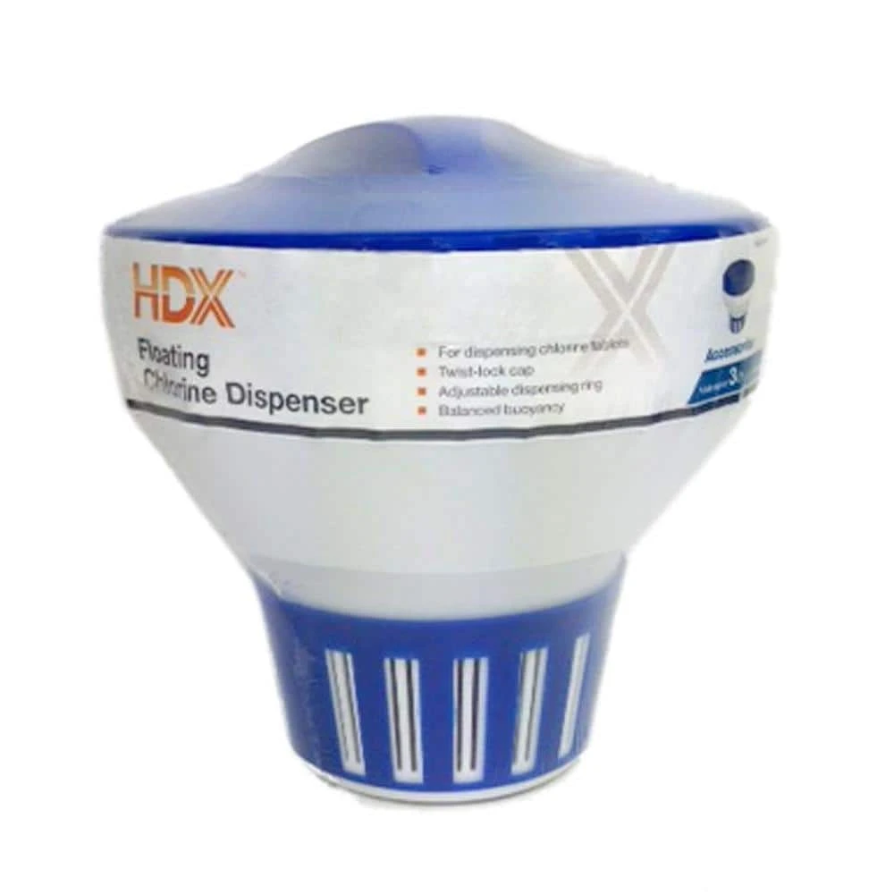 HDX Floating Swimming Pool and Spa Chlorine Dispenser 2 HDX Floating Swimming Pool and Spa Chlorine Dispenser - Image 2